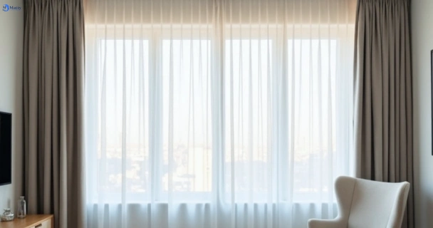 Freshly steam cleaned curtains in mitcham-vic QLD